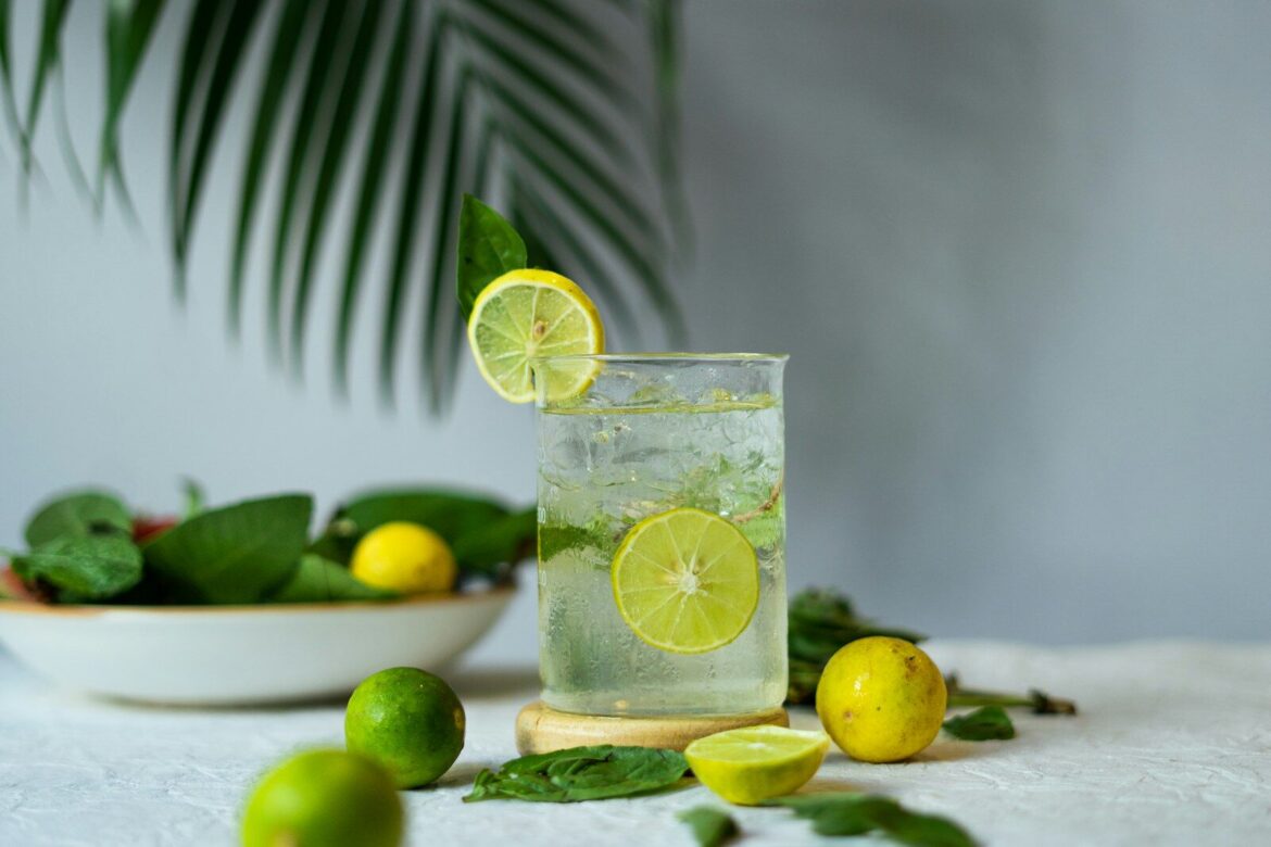 eau citronnée
